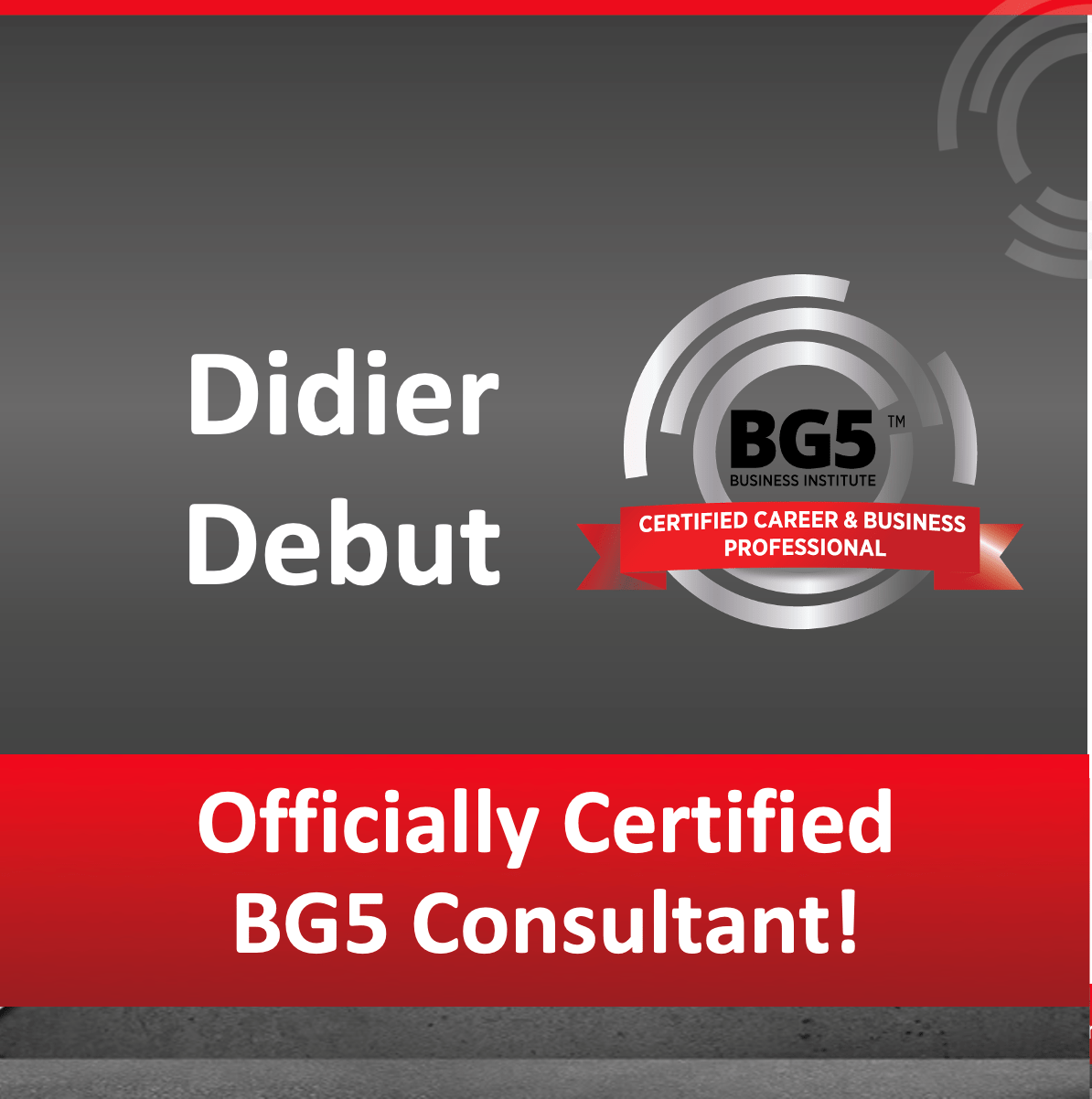 logo de didier debut consultant certifié bg5